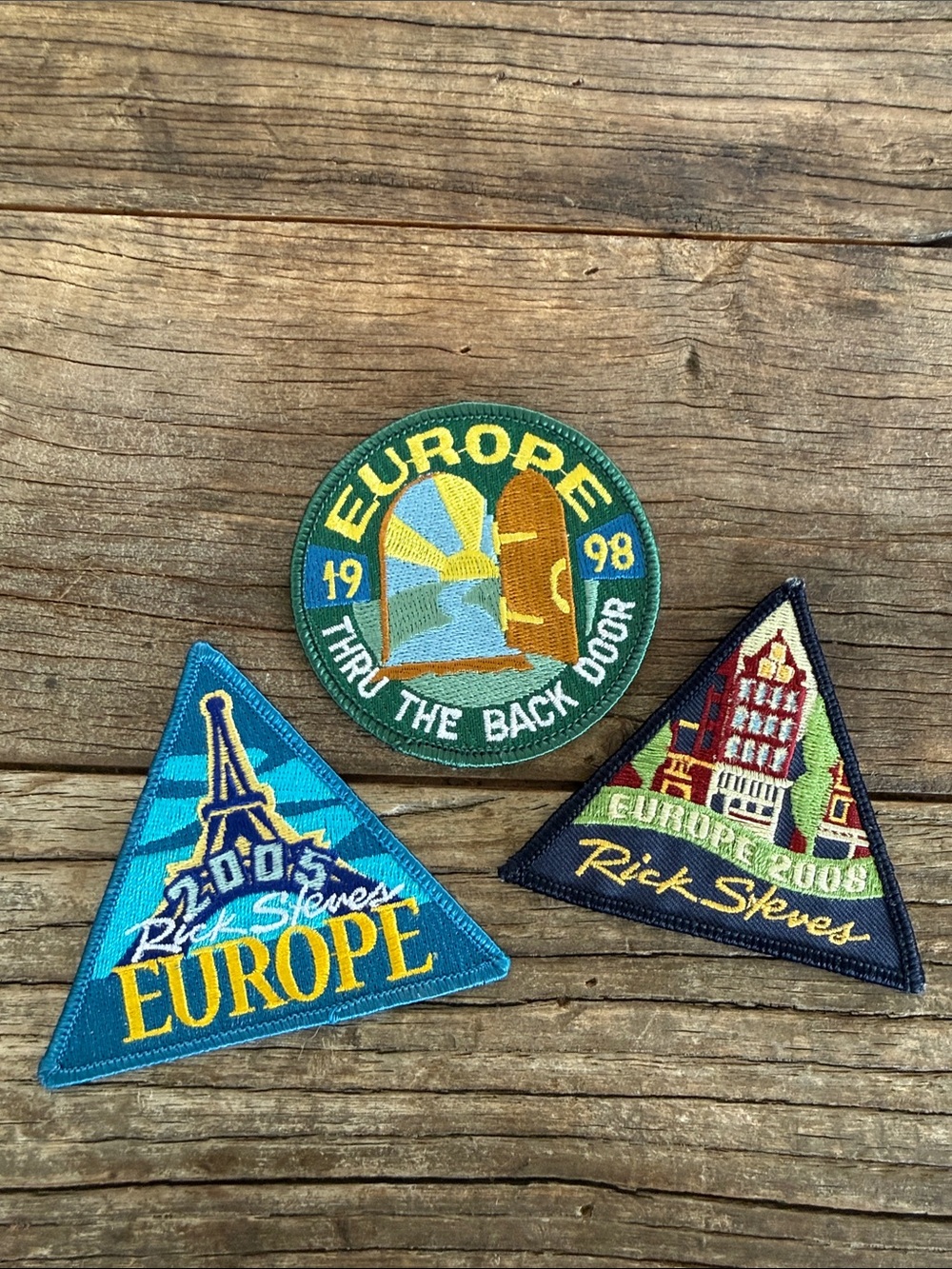 Europe Travel Patch Set - Rick Steves